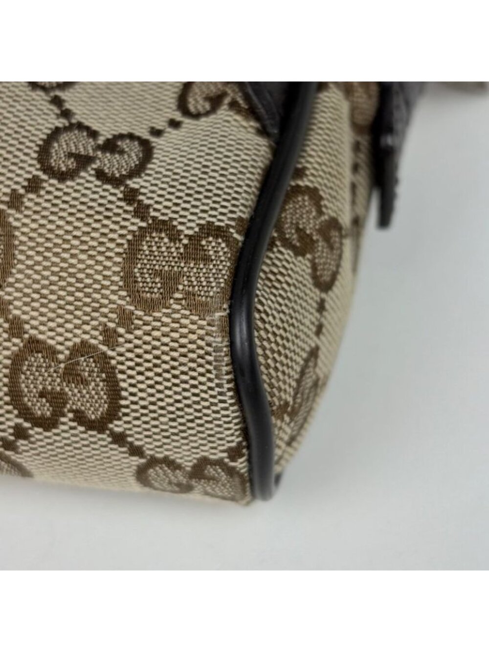 Gucci GG Pattern Belt Bag Canvas Brown - Picture 4 of 8